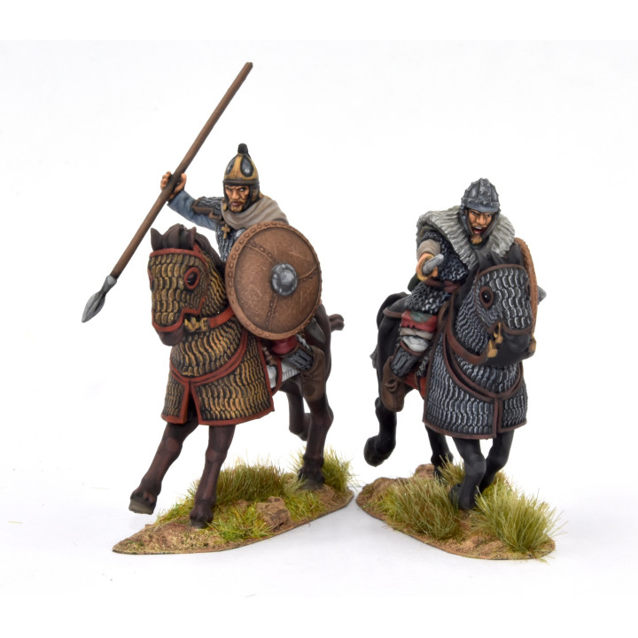 Heavy Visigoth cavalry 1 , armored horses.