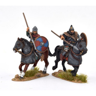 Caballería pesada visigoda 2, caballos con armadura