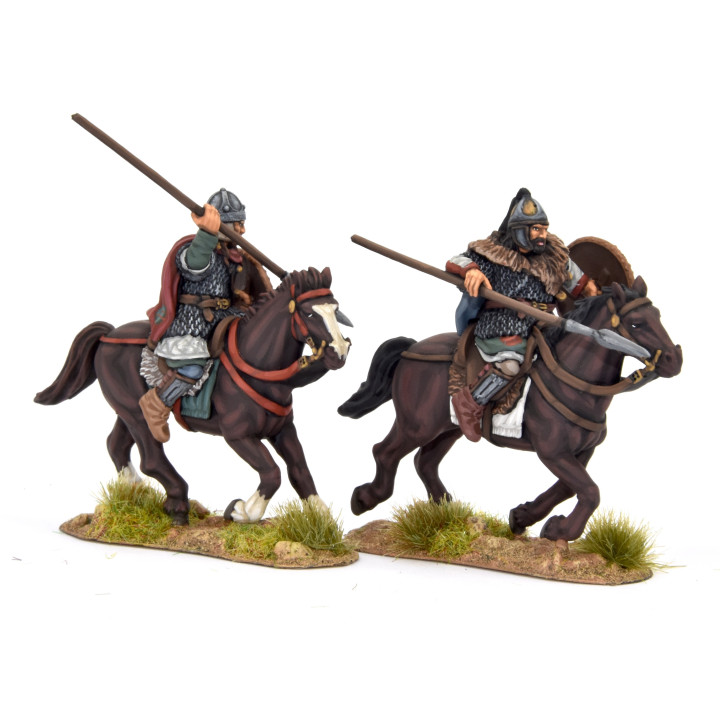 Visigoth heavy cavalry 2, unarmoured horses