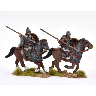 Caballería pesada visigoda 3, caballos con armadura