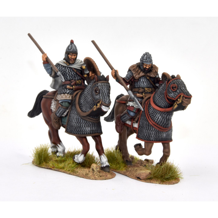Caballería pesada visigoda 3, caballos con armadura