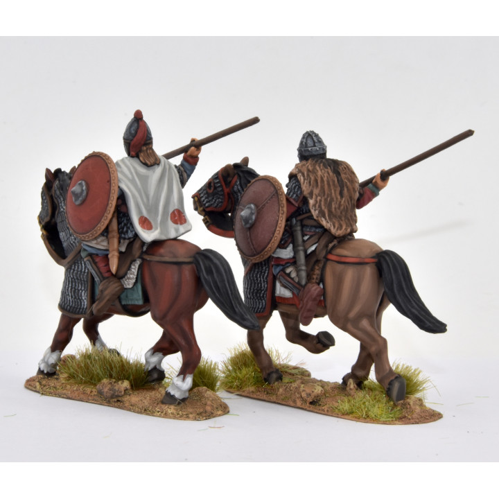 Caballería pesada visigoda 3, caballos con armadura