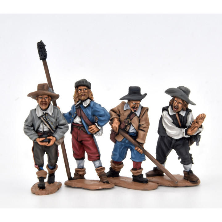 French Artillerymen pointing