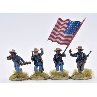 Grupo de mando, 9.º y 10.º de caballería (Buffalo soldiers)