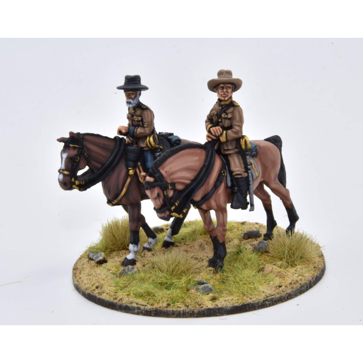 May. Gral. Joseph Wheeler y ayuda de campo