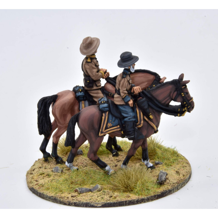 May. Gral. Joseph Wheeler y ayuda de campo