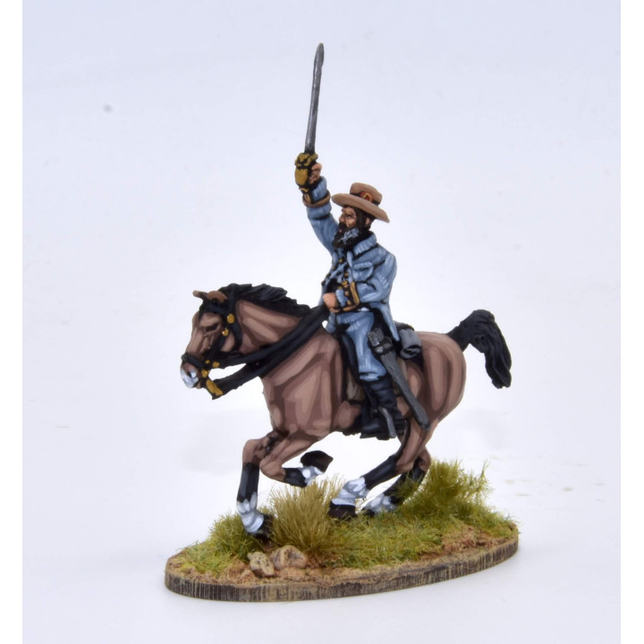 Coronel español a caballo