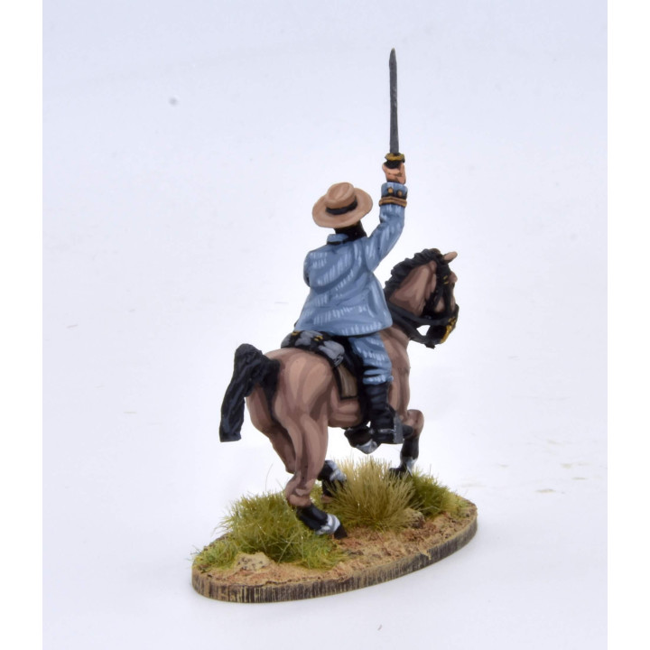 Coronel español a caballo