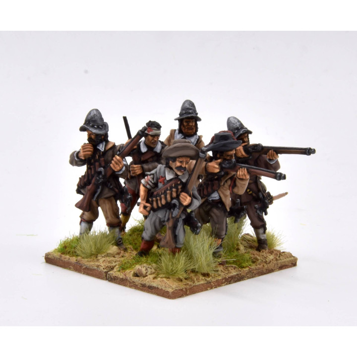 Arquebusiers firing & loading I