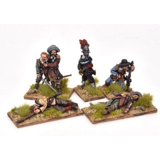 Arquebusiers firing & loading II