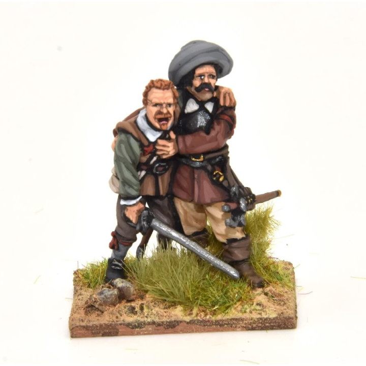 Arquebusiers firing & loading II