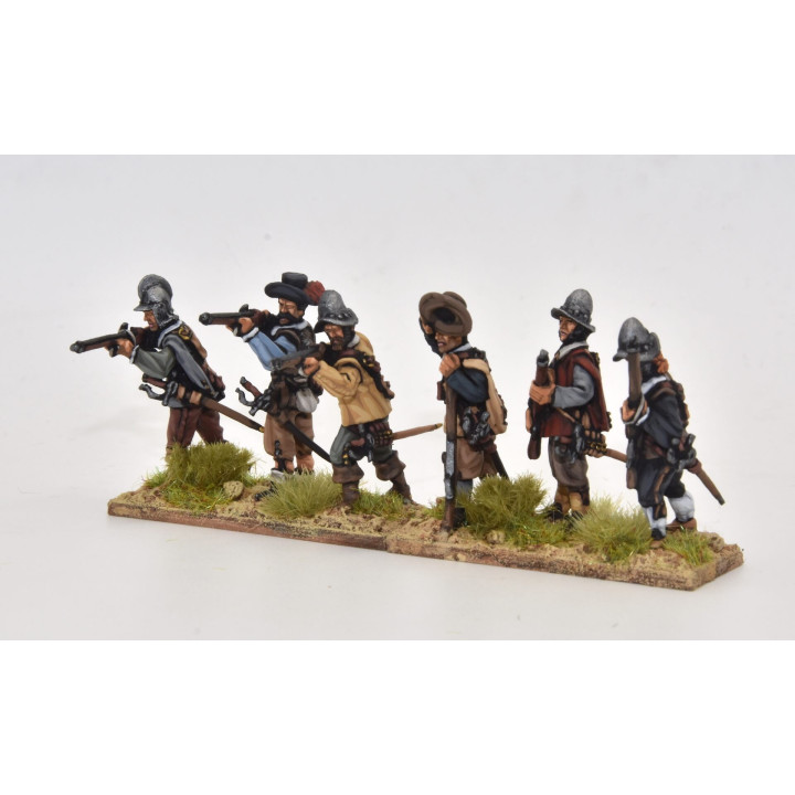 Arquebusiers firing & loading II