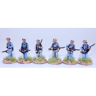Spanish infantry advancing