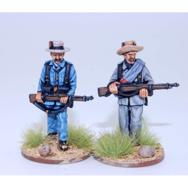 Spanish infantry advancing