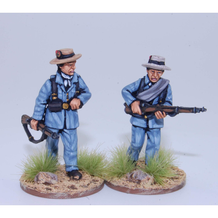 Spanish infantry advancing
