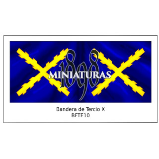 Bandera de Tercio X
