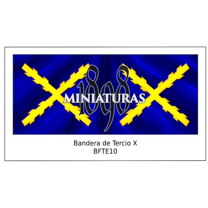 Bandera de Tercio X