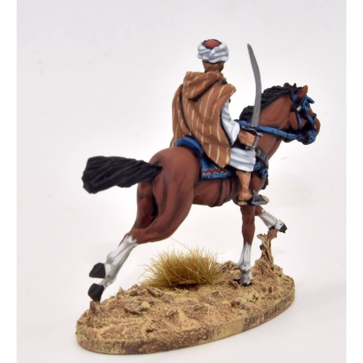 Arab/Berber cavalry, litham turbans, rifles