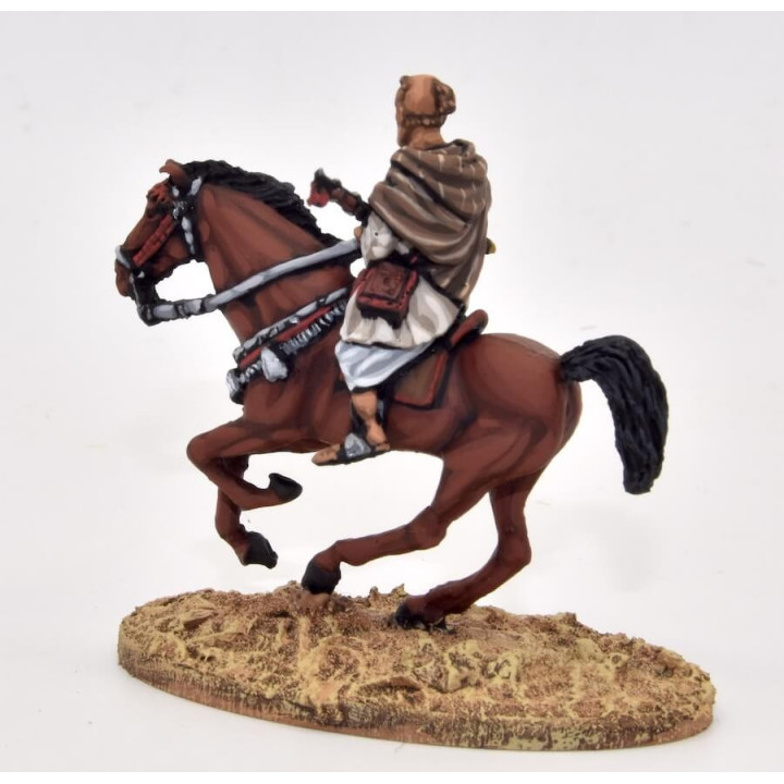 Berber cavalry, traditional hairstyles, rifles