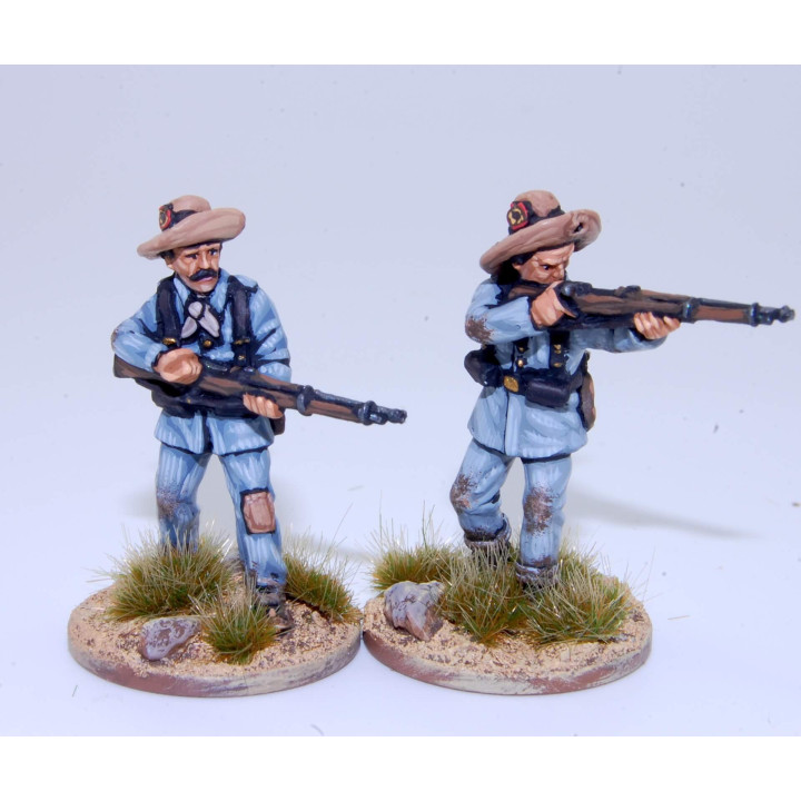 infantería española en escaramuza, campaña