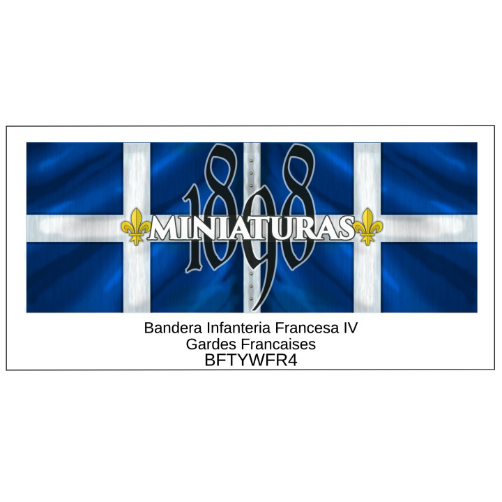 Bandera de Infantría Francesa IV