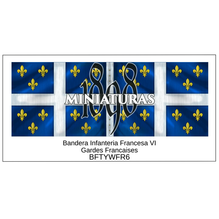 Bandera de Infantría Francesa VI