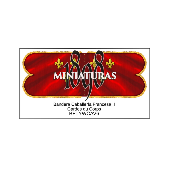 Bandera de Caballería Francesa II (Gardes du Corps)