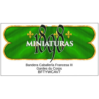 Bandera de Caballería Francesa III (Guardias du Corps)