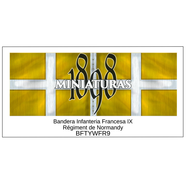 Bandera de Infantería Francesa IX (Regiment de Normandy)