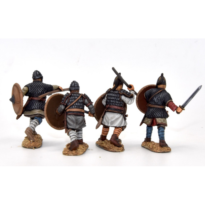 Armoured visigoth warriors