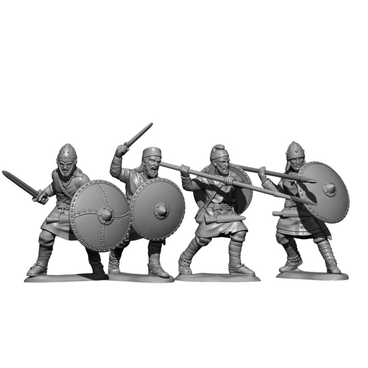 Visigoth unarmoured warriors 2